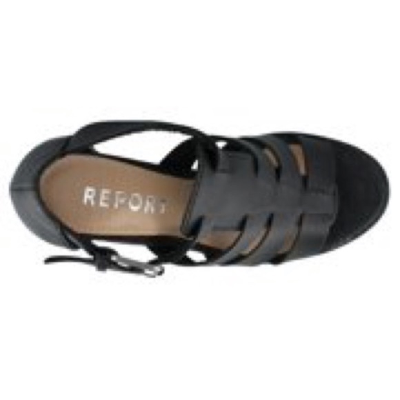 Report Rebecka Chunky Heels Buckle Black S - Picture 3 of 9